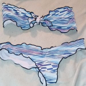 San Lorenzo Knotted Bandeau Bikini